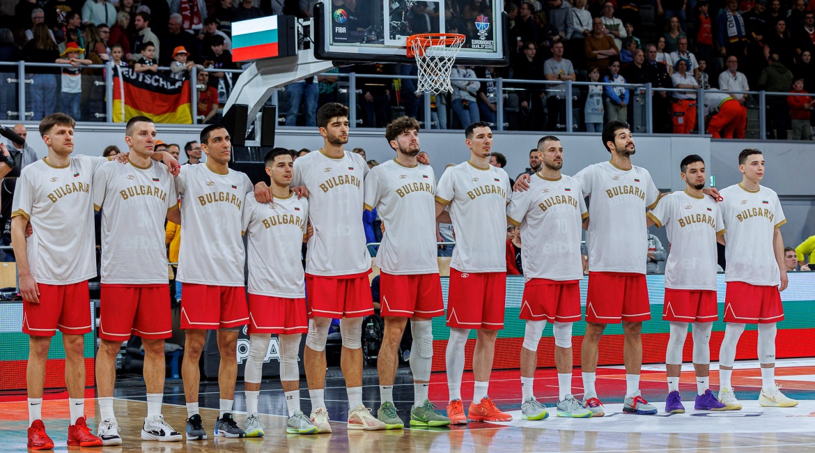 национален отбор по баскетбол на България